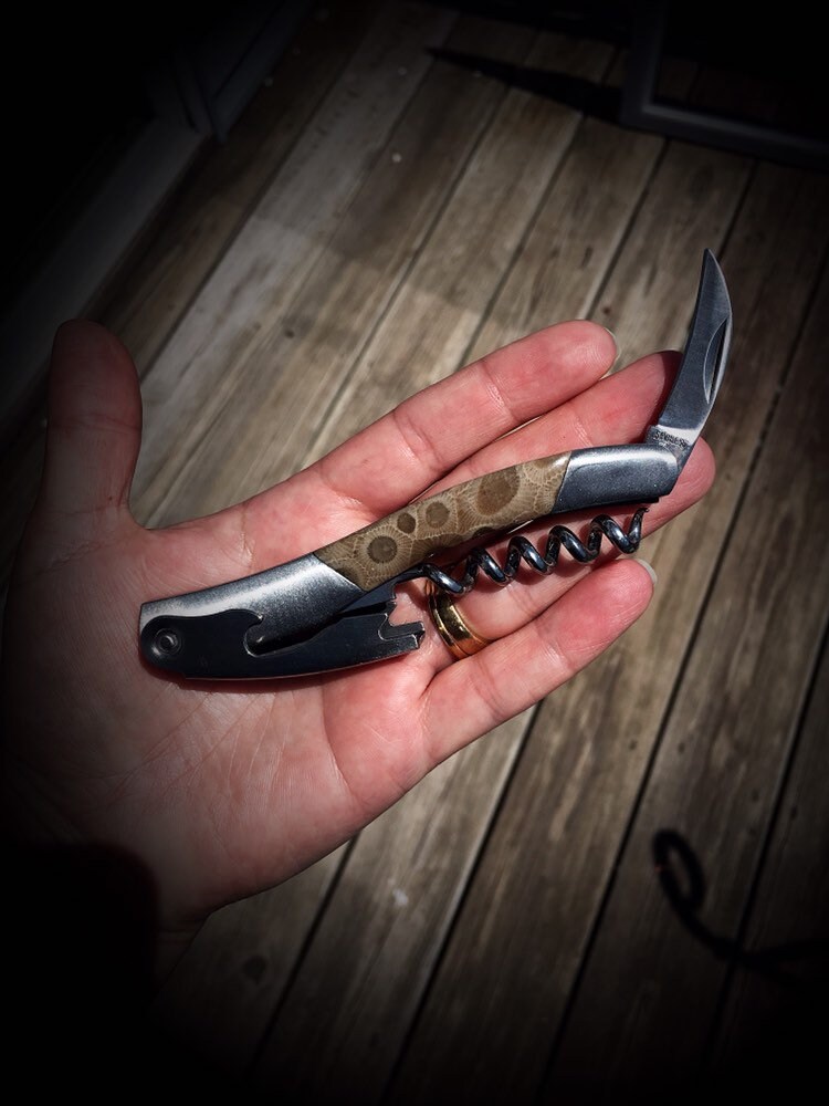 Petoskey Stone Wine Key