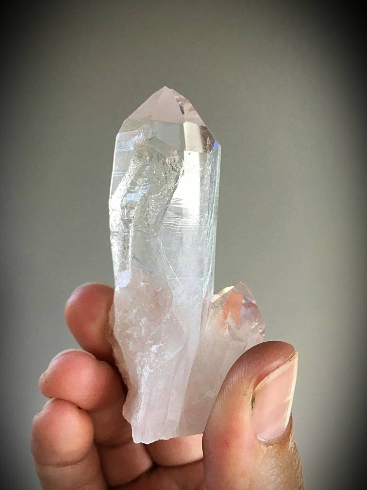 Arkansas Quartz Crystal Self Healing Point