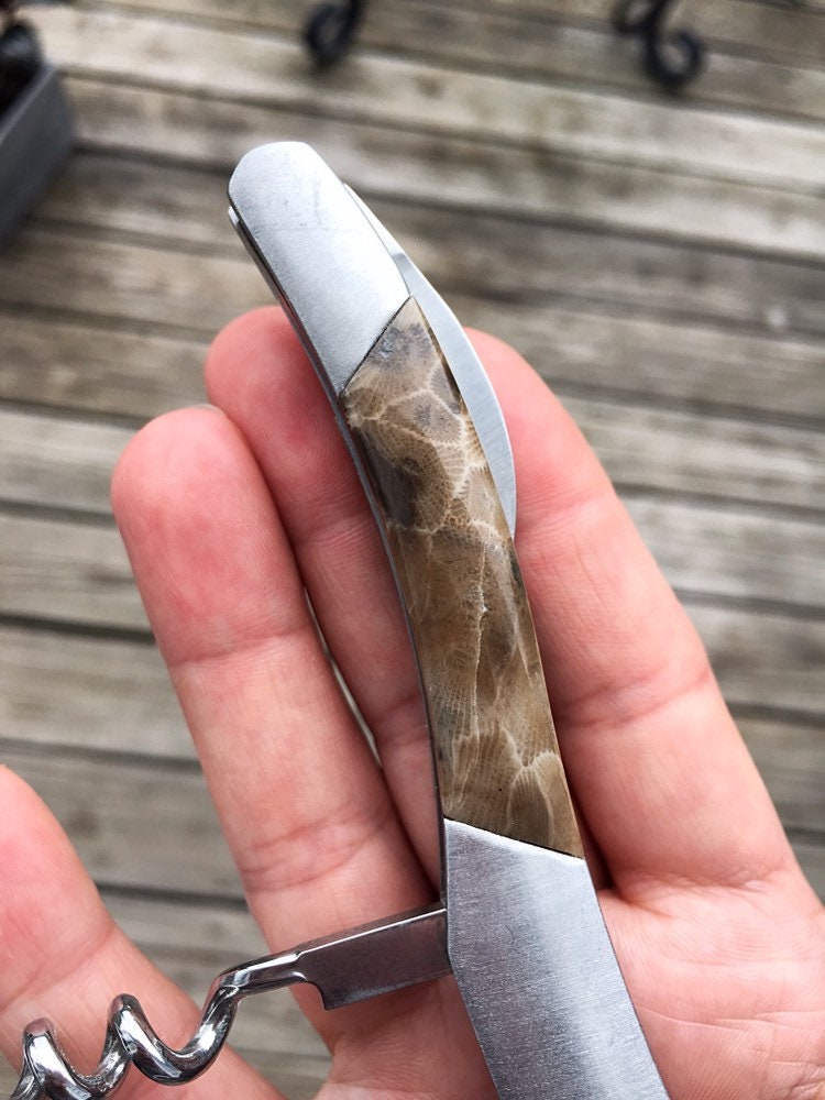 Petoskey Stone Wine Key