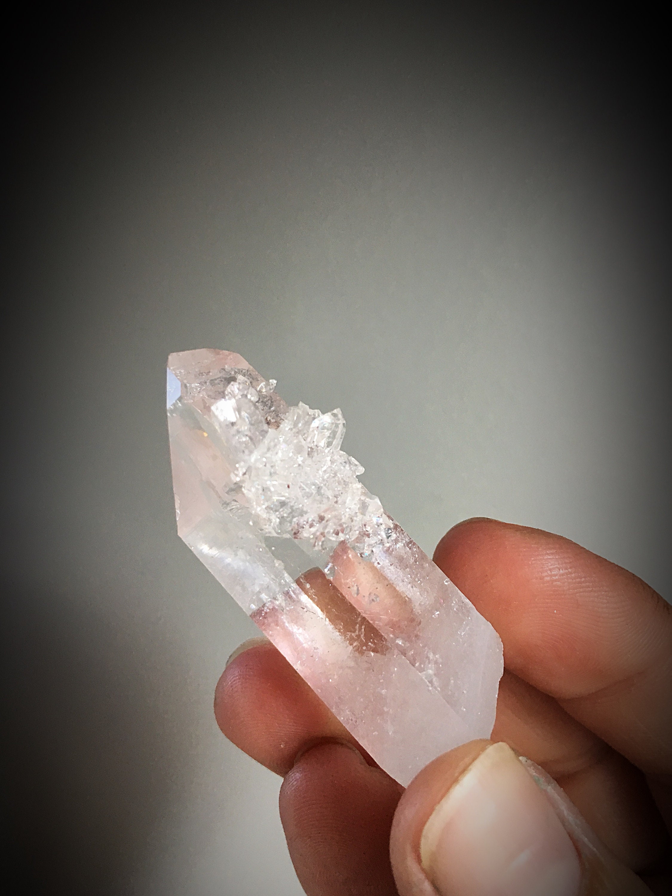 Arkansas Quartz Crystal Self Healing Point