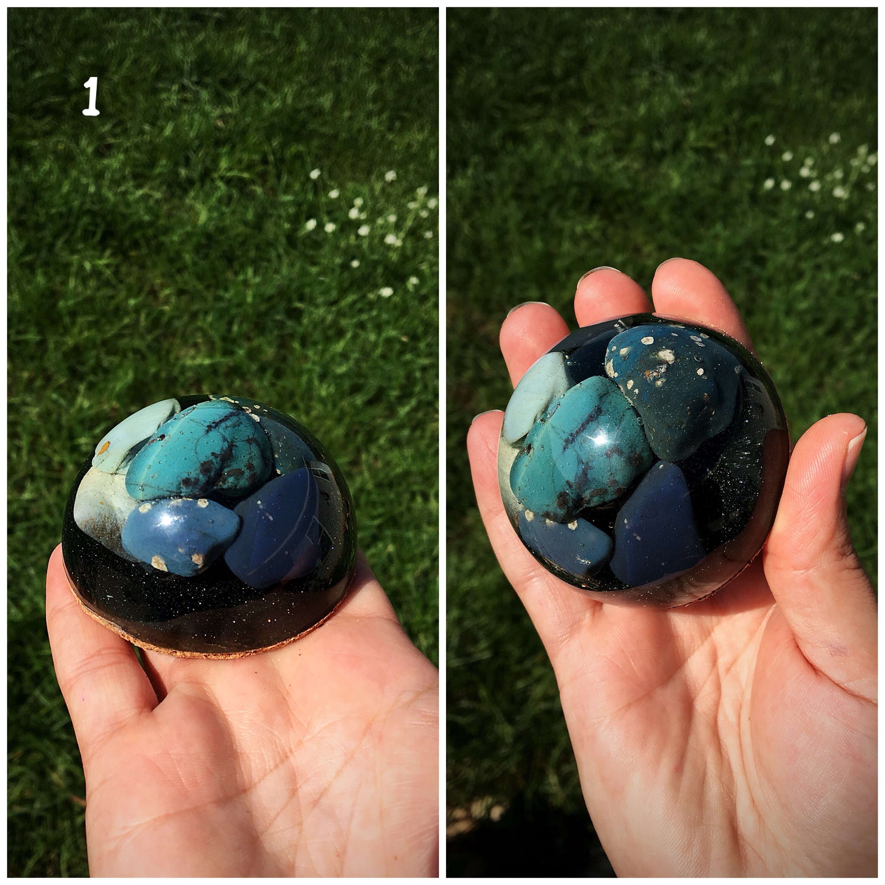 Epoxy Stone Paperweights
