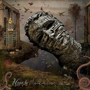 MAGIA {Personal Use} Digital Scrapbooking Photoshop Overlays - Fantasy Themed - Grunge - Steampunk - Digital Scrapbook Kit - Magical