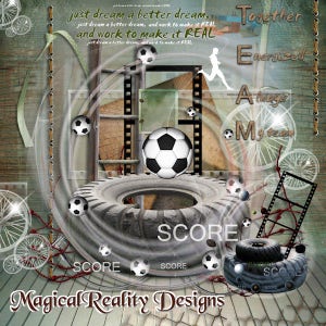 Game On-Digital Scrapbook - Soccer- Sports- Boys - PNG - Clip Art - Soccer Art - Tires - Photoshop - Scrapbooking Kit - WordArt - Tournament