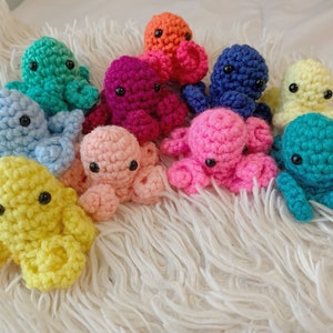 Stuffed Amigurumi Octopus