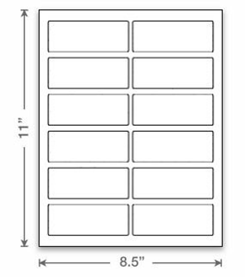 3 sheets Tic Tac wrapper stickers. 12 stickers per page. White | Etsy
