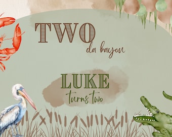 Two da bayou facebook event cover photo Template