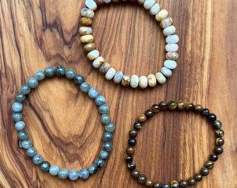Gemstone Stretch Bracelet