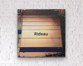 Ottawa Subway Sign (Rideau Subway) | Ottawa Poster, Ottawa Print, Canada Art, Ottawa Decor, City Skyline, Ottawa Art, Wall Art, Home Decor