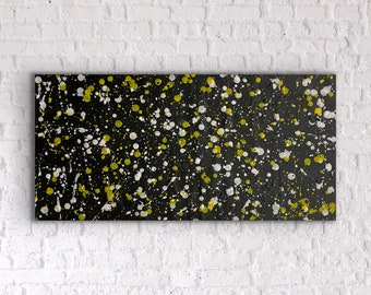 Black Abstract Painting  | Modern Art | Home Decor