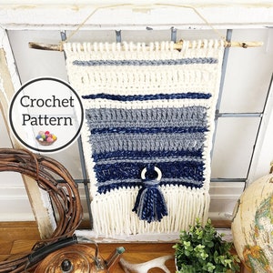 Crochet Pattern, Lilac Wall Hanging, Crochet Wall Hanging