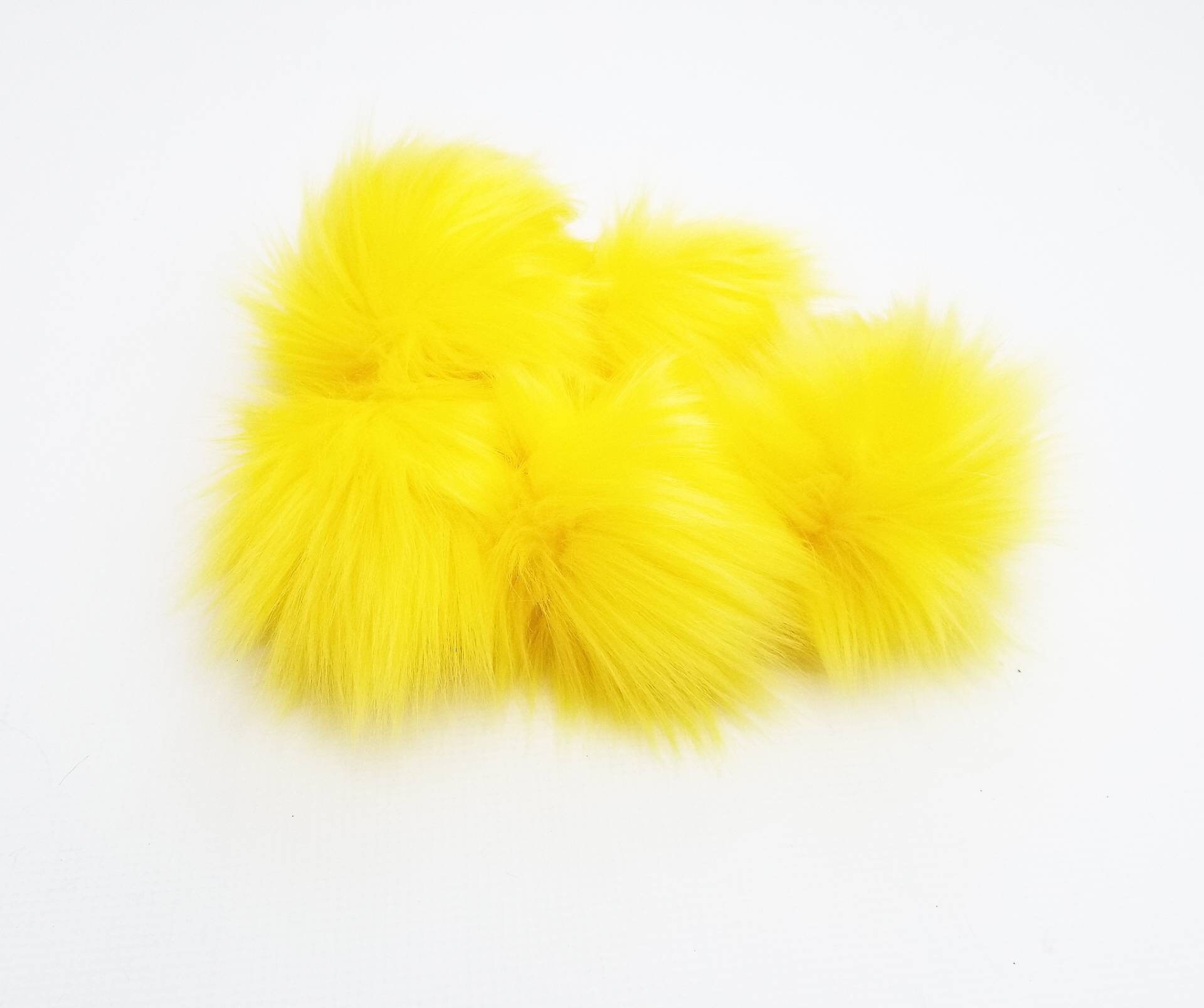 Pre-cut Faux Fur Squares DIY Pom Pom Lemon Squeeze Faux Fur - Etsy