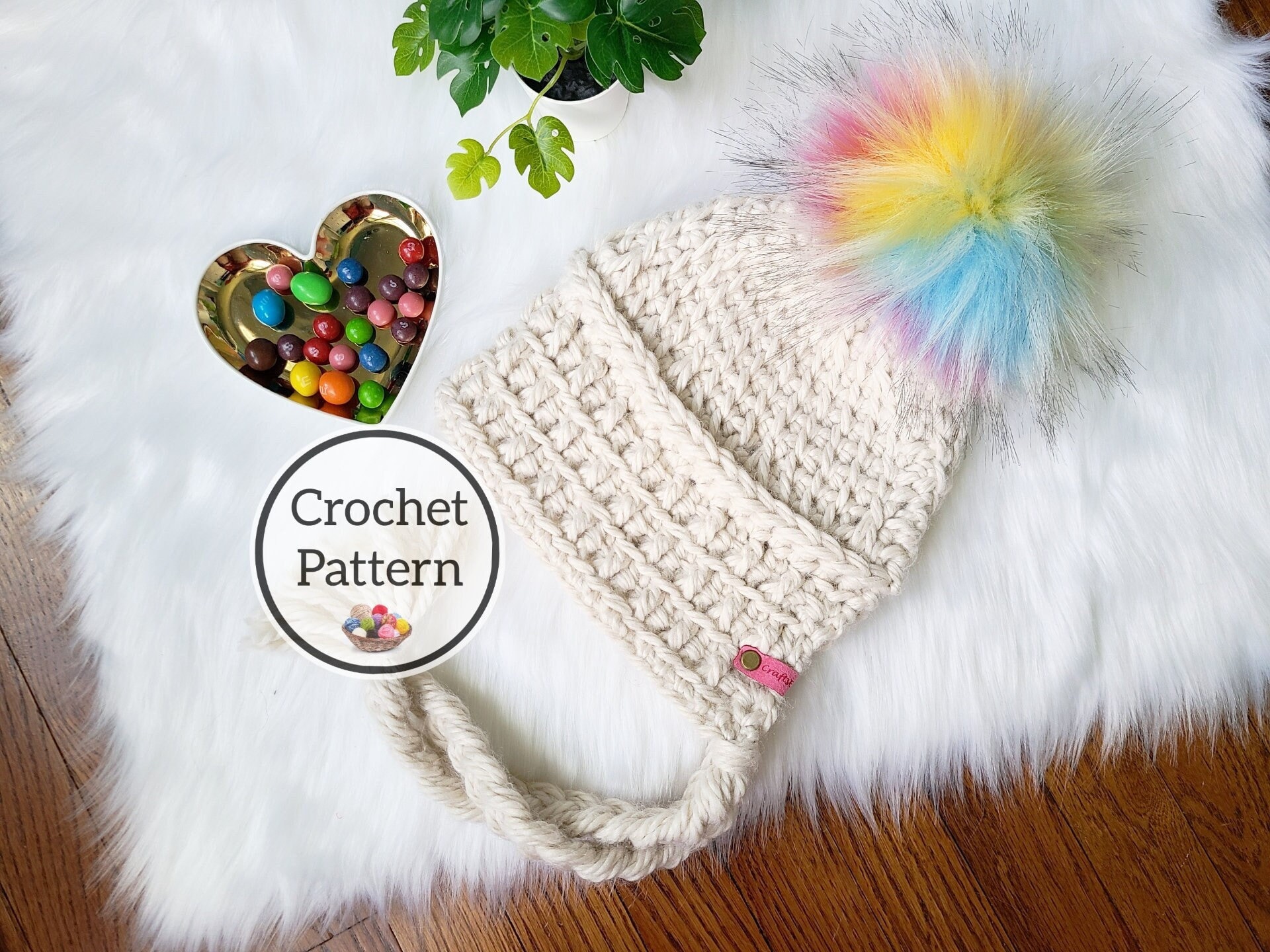 40 Unique Crochet Hats That Are Sure To Amaze You! 13 Tate Bonnet Crochet Pattern