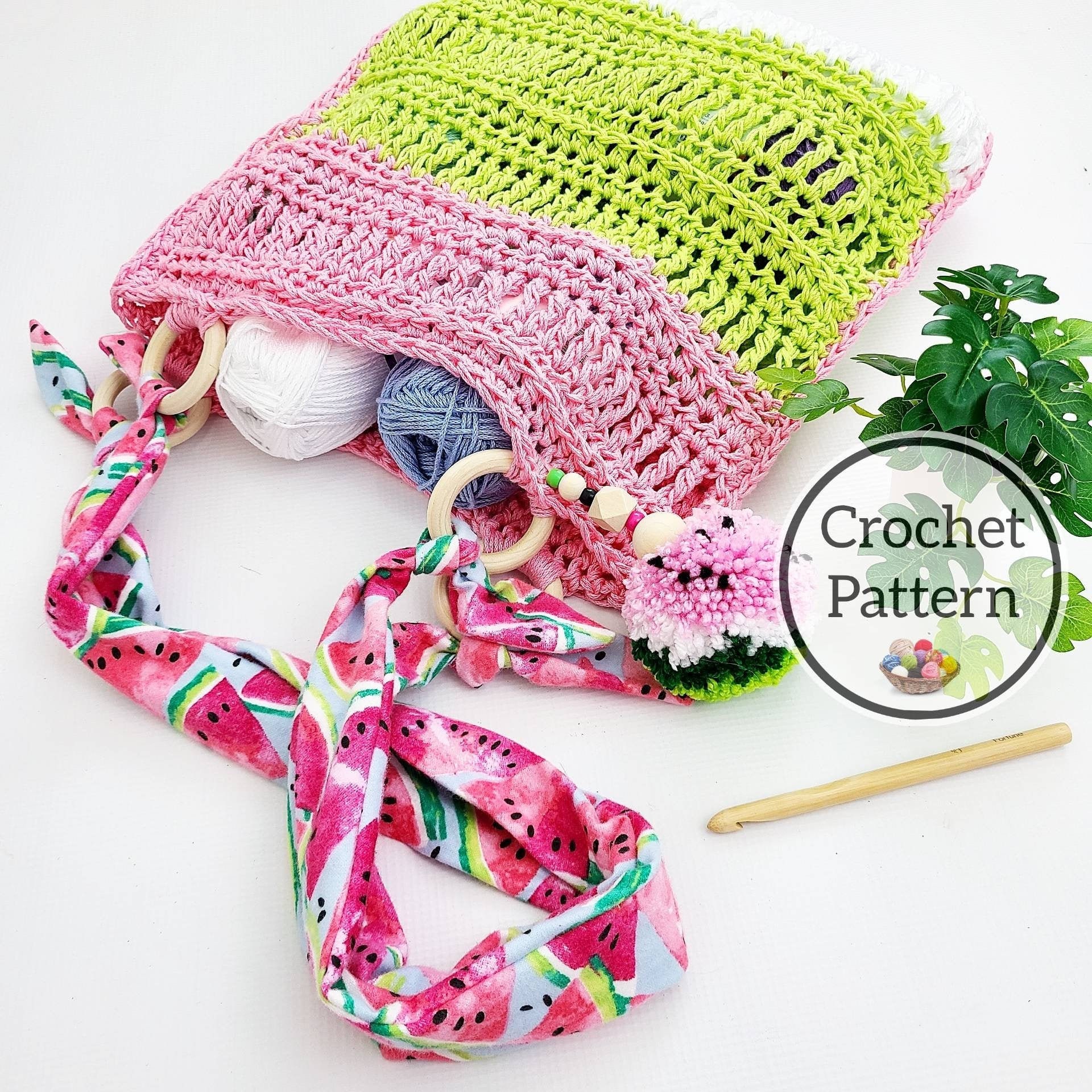 40 Market Bag Crochet Patterns for Reusable Totes, Mesh Shoppers, and Everyday Carryalls 38 Crochet Pattern Lilac Market Bag