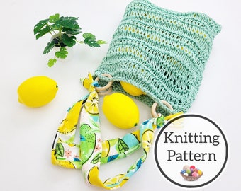 Knit Pattern, Magnolia Market Bag