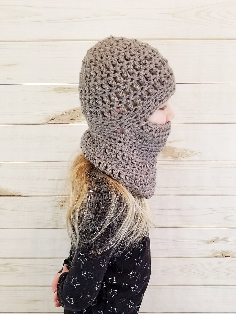 Crochet Pattern Avery Balaclava Ski Mask Pattern Instant Etsy