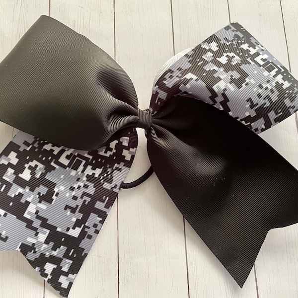 Camouflage Hair Bow Etsy