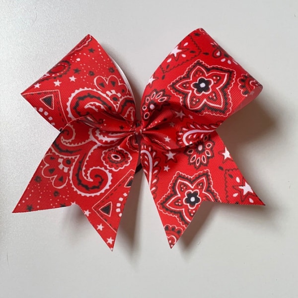 Bow Ribbon Cheerleading Etsy