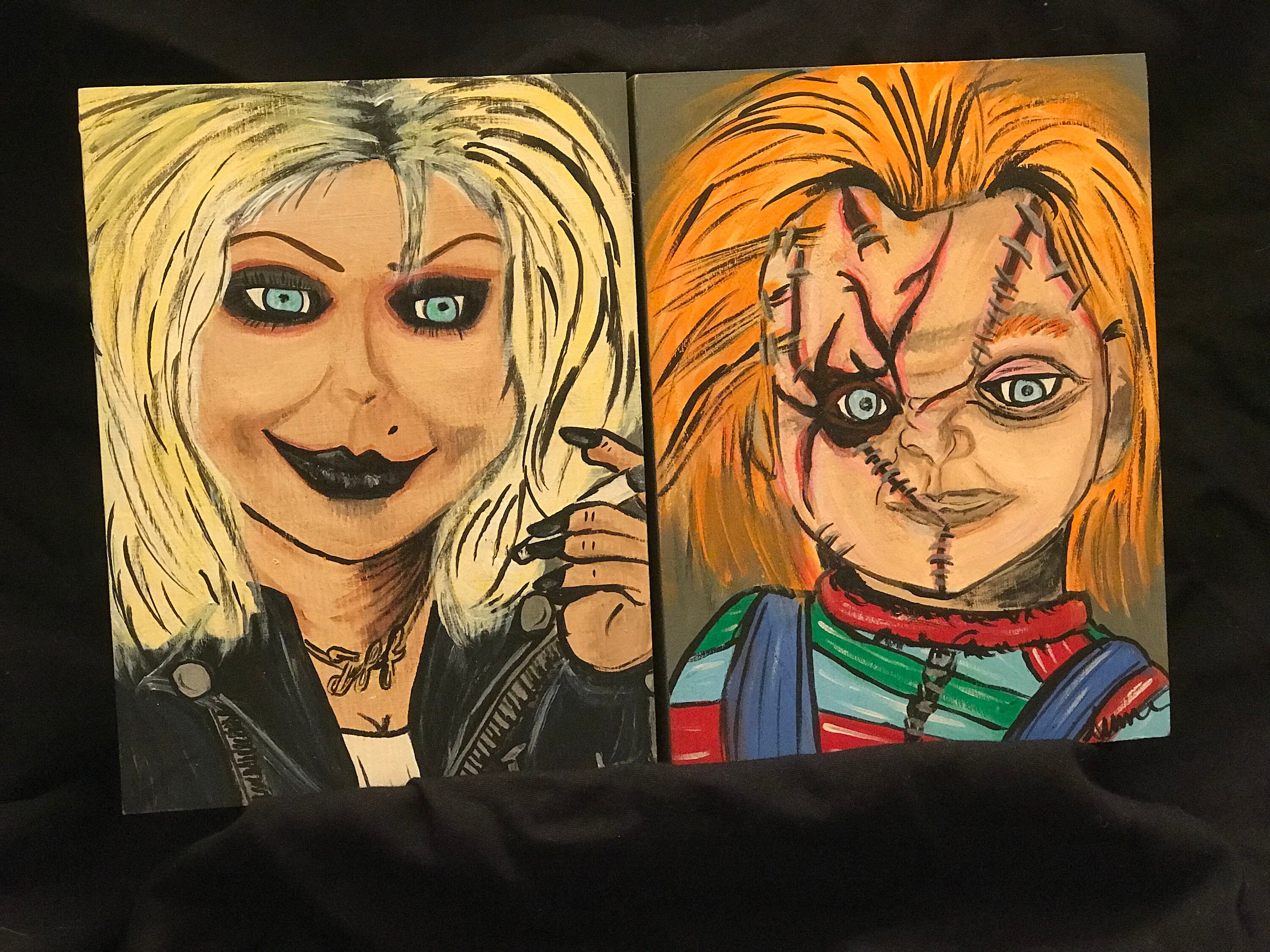 chucky paintings
