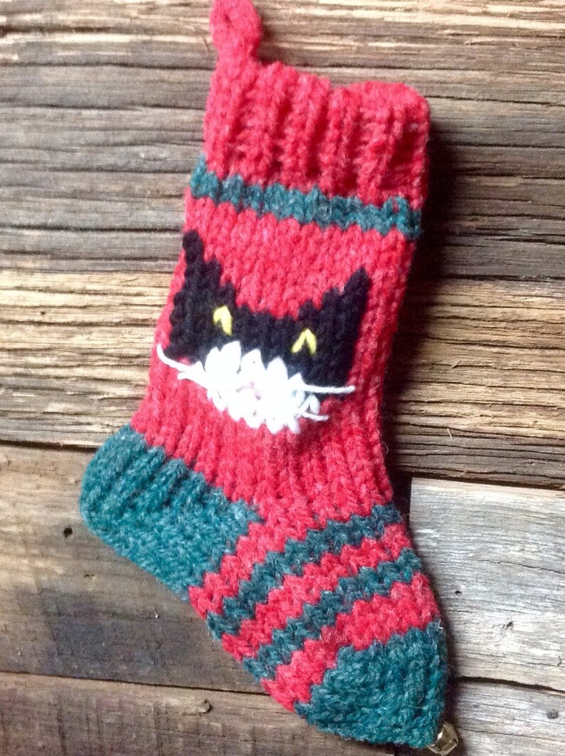 group of 3 New For 2018 Tiny Stockings Black Cat
