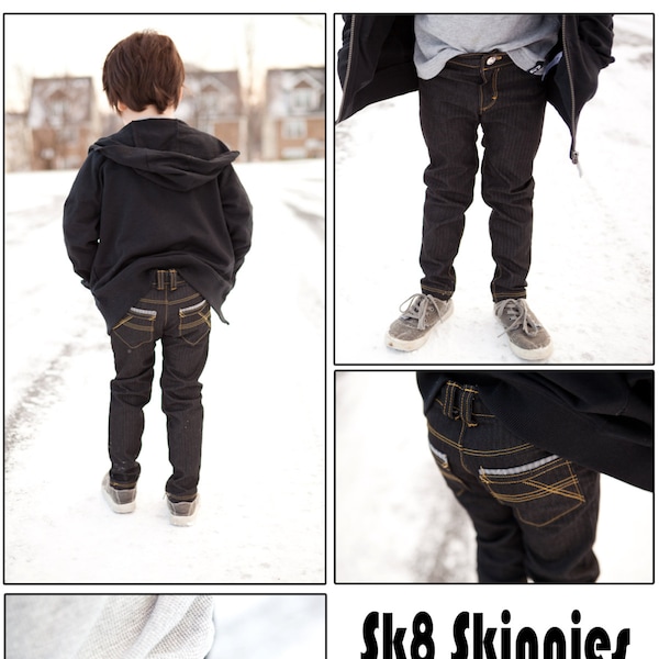 Sk8 Skinnies, Jeans pour garçon taille 1-14