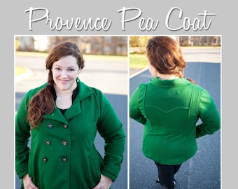 Provence Pea Coat for Women size XXS-XXXL