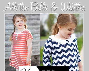 All the Bells and Whistles Knit Top & Dress for girls size 1-16