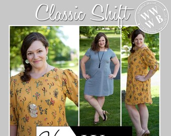 Classic Shift Dress, Tunic & Top for Women size XXS-5X