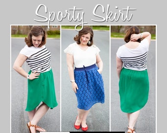 Sporty Skirt Size XXS-5X