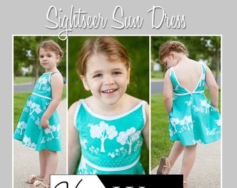 Sightseer Sun Dress for Girls size 1-16