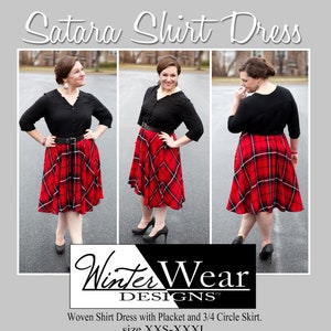 Satara Shirt Dress for Women Size XXS-XXXL