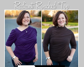 Radiant Rouched Top size 00-30