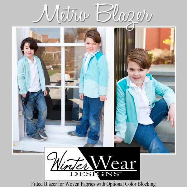 Metro Slimfit Blazer for Boys size 1-14