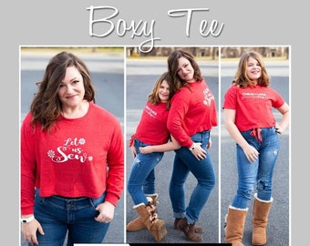 Boxy Tee size XXS-5X