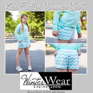 Endless Summer Shorts for Kids Size 1-16