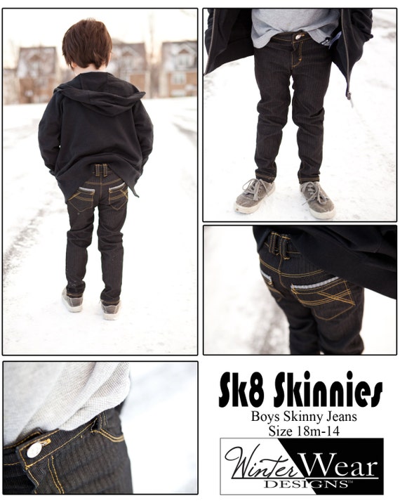 boys skinny jeans size 14