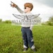 Aviator Pants, knit cargo pant or short with triangle details and optional cuff, size 18m-14year