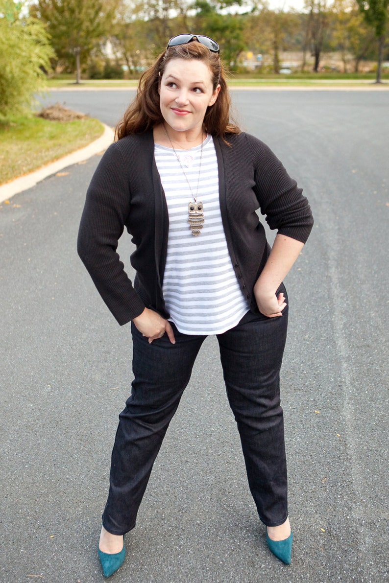 Women's Aviator Pants knit fashion cargo pants with Etsy