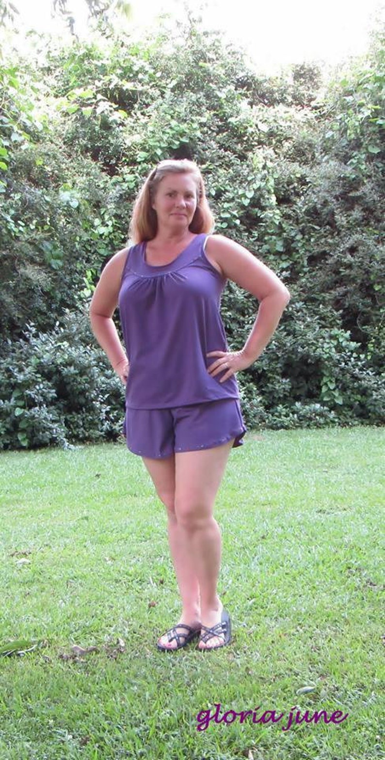 Parisian Nights PJ Top and Shorts for Women size XS-XXL image 7