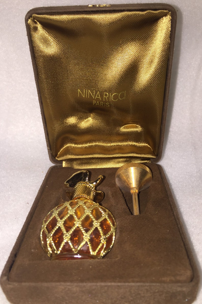 Vintage Nina Ricci L'Air du Temps Perfume Bottle / Flacon | Etsy