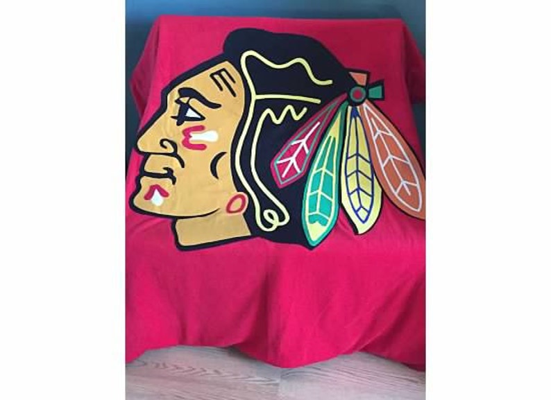 Custom Fleece Blankets College Logo Sports Team Choose Any Etsy