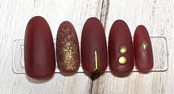 Burgundy Matte Nails Designs That Drop Your Jaw Off | Burgundy matte nails, Matte  nails design, Prom nails