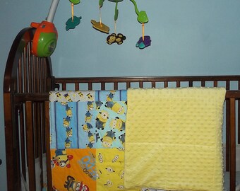 minion crib bedding