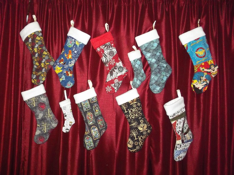 made to order Christmas Stocking Inspired by Legend of Zelda Link