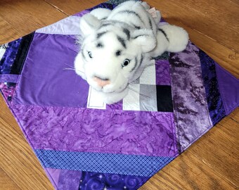 Pet-sized Purple Quilt