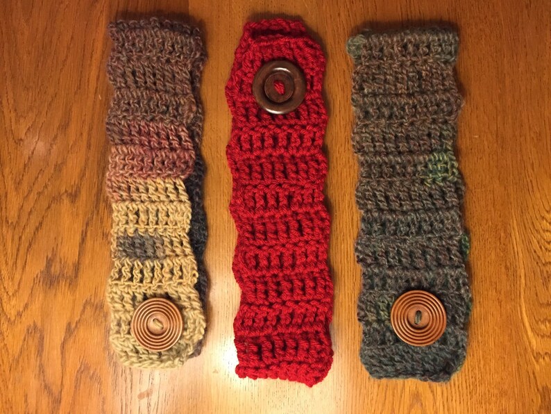 Headbands / Warmers Crocheted Etsy