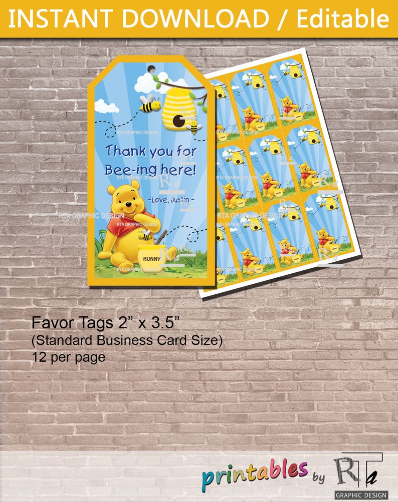 personalized winnie the pooh