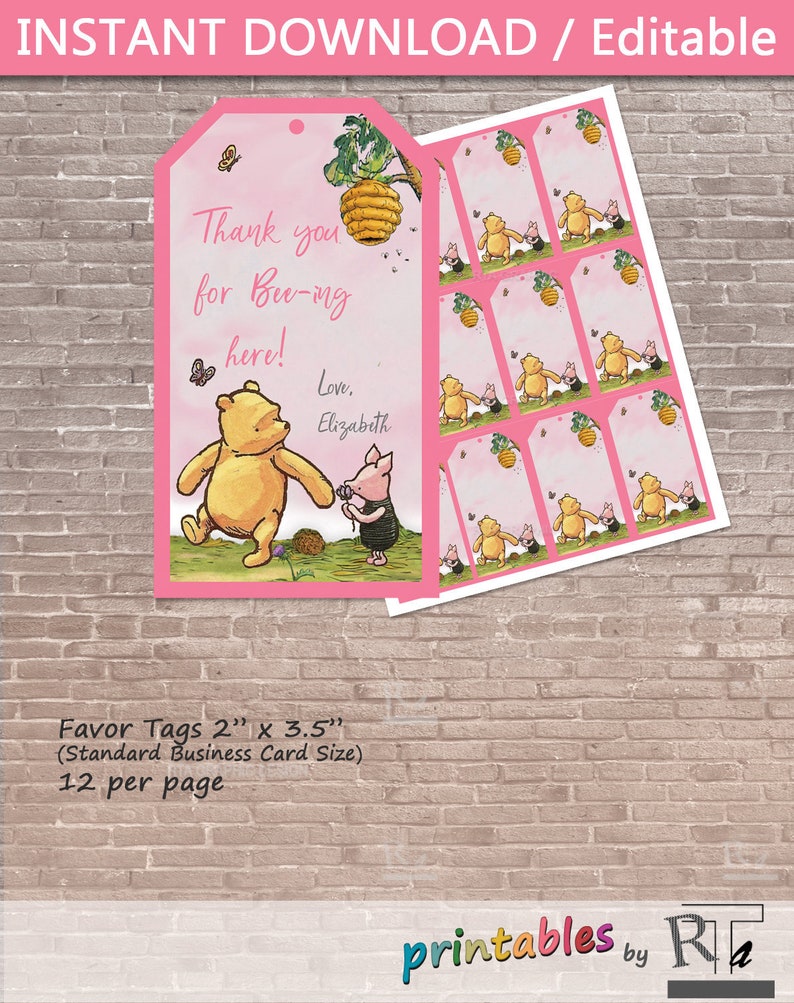 personalized winnie the pooh