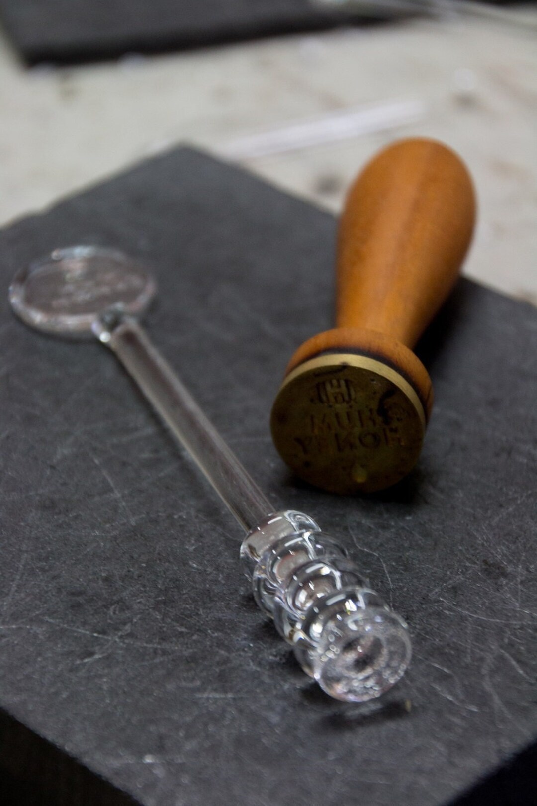 Dipper Unique Handcrafted Glass Honey Dipper – Unique & Elegant Honey Server for Your ...