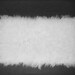 Tibetan Lamb Fur Rug 2'x4' Bleached White