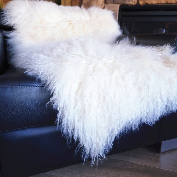 Fur Blanket-Winter White Fur Blanket-Winter White